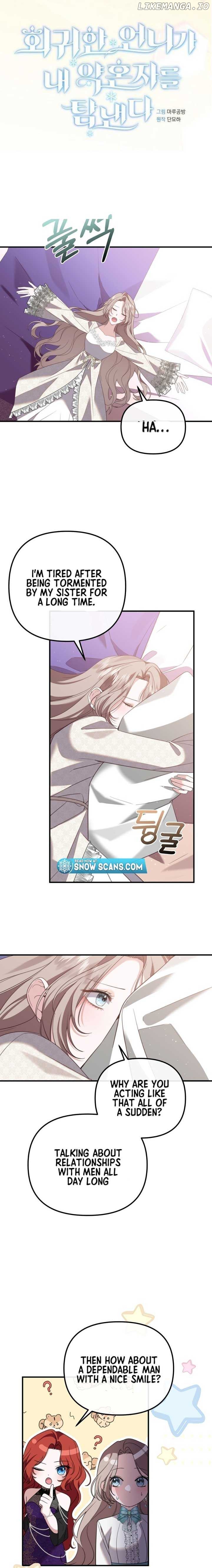My Sister Who Regressed Wants My Fiance Chapter 11 - page 9