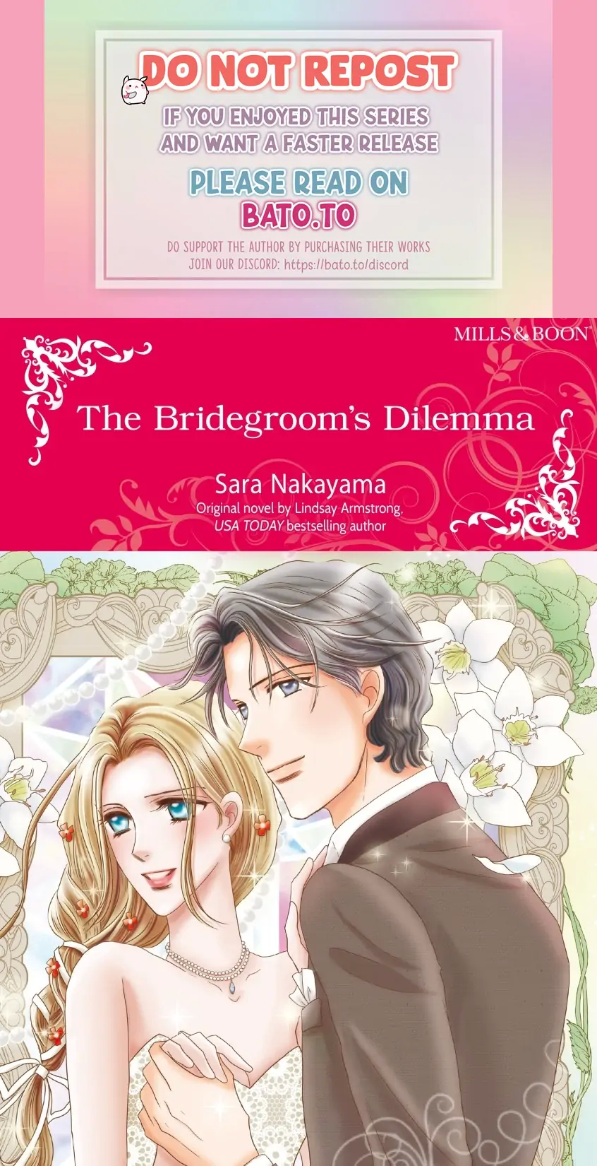 THE BRIDEGROOM'S DILEMMA Chapter 1 - page 1