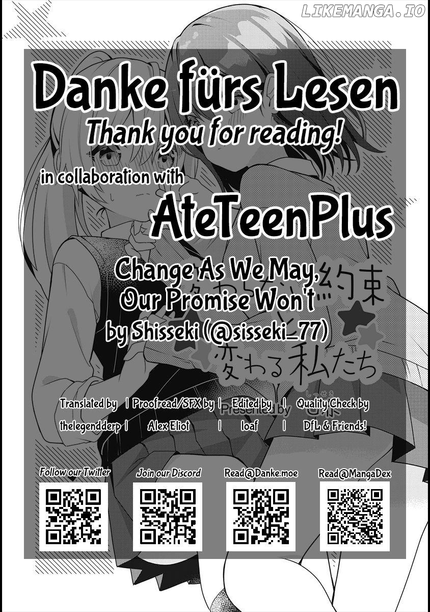 Change As We May, Our Promise Won't chapter 1 - page 29