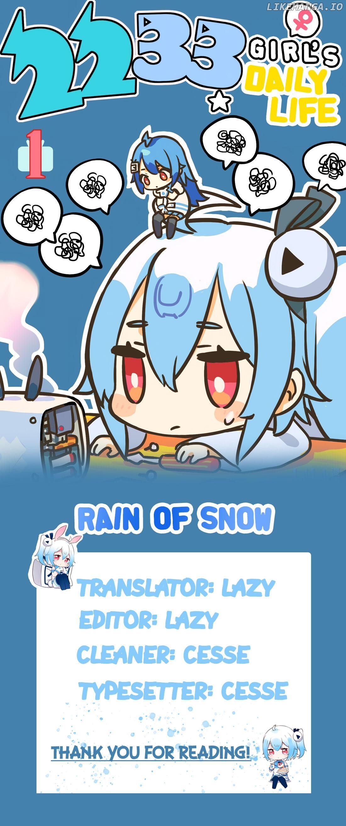 2233 girl’s daily life Chapter 3 - page 1
