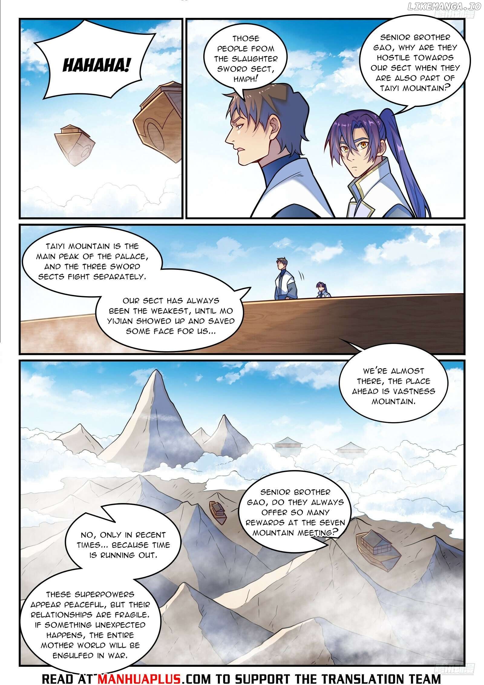 Apotheosis - Manhua Chapter 1208 - page 4