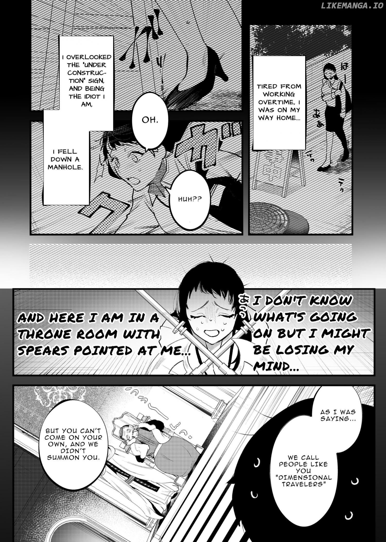 The Man Who Saved Me on my Isekai Trip is a Killer Chapter 1 - page 6
