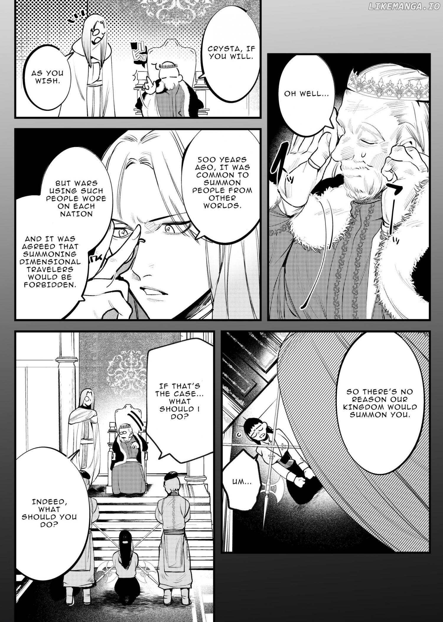 The Man Who Saved Me on my Isekai Trip is a Killer Chapter 1 - page 7