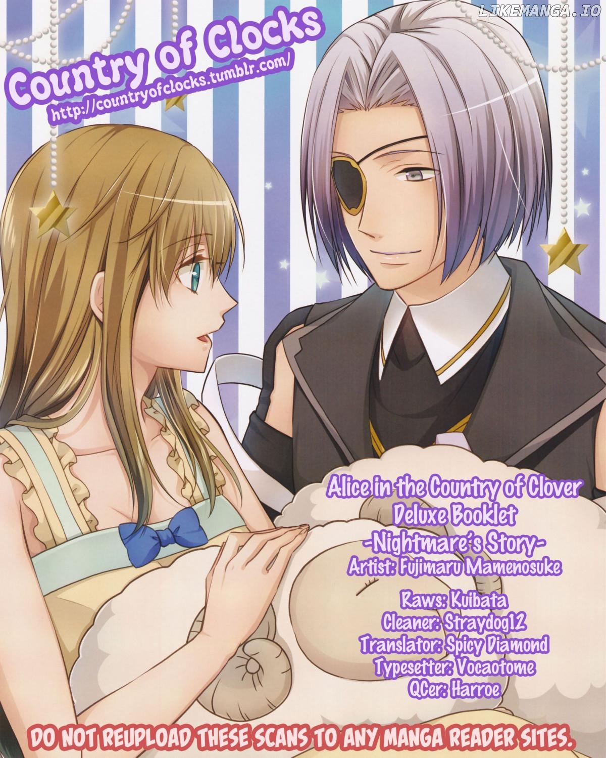 Shinsouban Clover no Kuni no Alice ~Wonderful Wonder World~ Deluxe Edition Booklet Chapter 1 - page 12