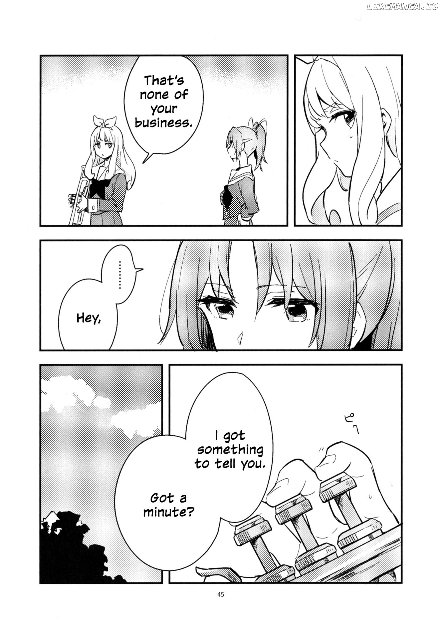 Hibike! Euphonium - MY STAPLE FOOD IS LOVE (Rubicon) (Doujinshi) Chapter 0.1 - page 8