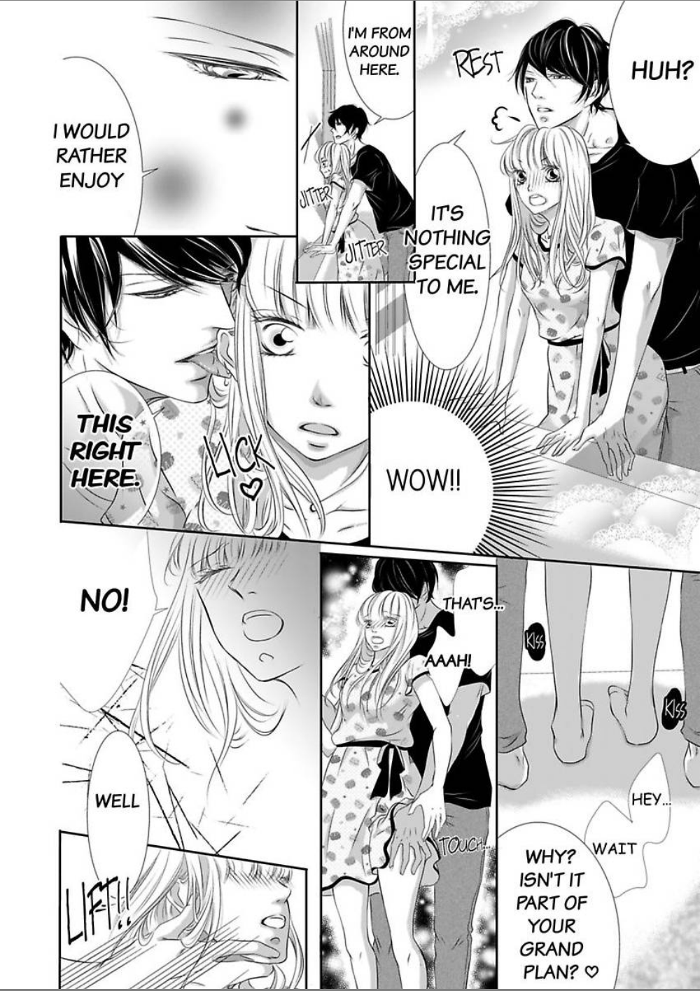 Shitsuren H no Aite wa Joushi Gouin Sugiru Shita Zukai Chapter 1 - page 12