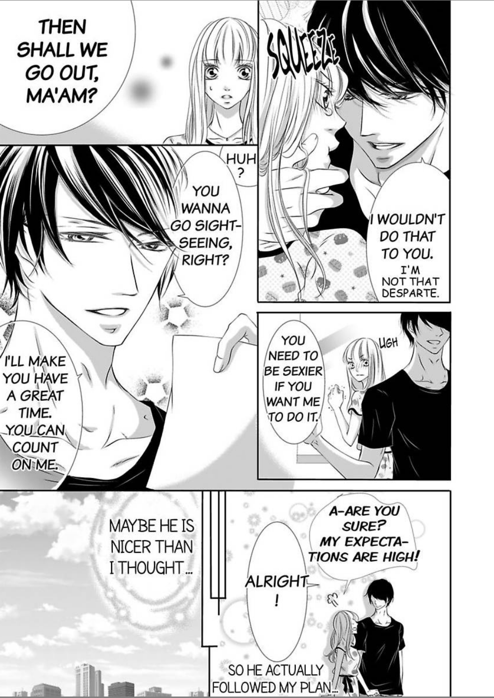 Shitsuren H no Aite wa Joushi Gouin Sugiru Shita Zukai Chapter 1 - page 13
