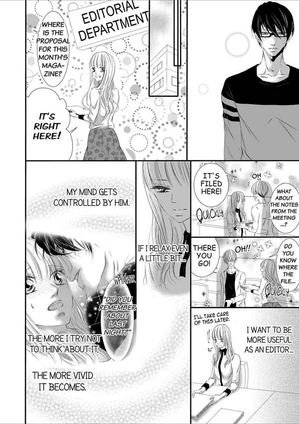 Shitsuren H no Aite wa Joushi Gouin Sugiru Shita Zukai Chapter 2 - page 8