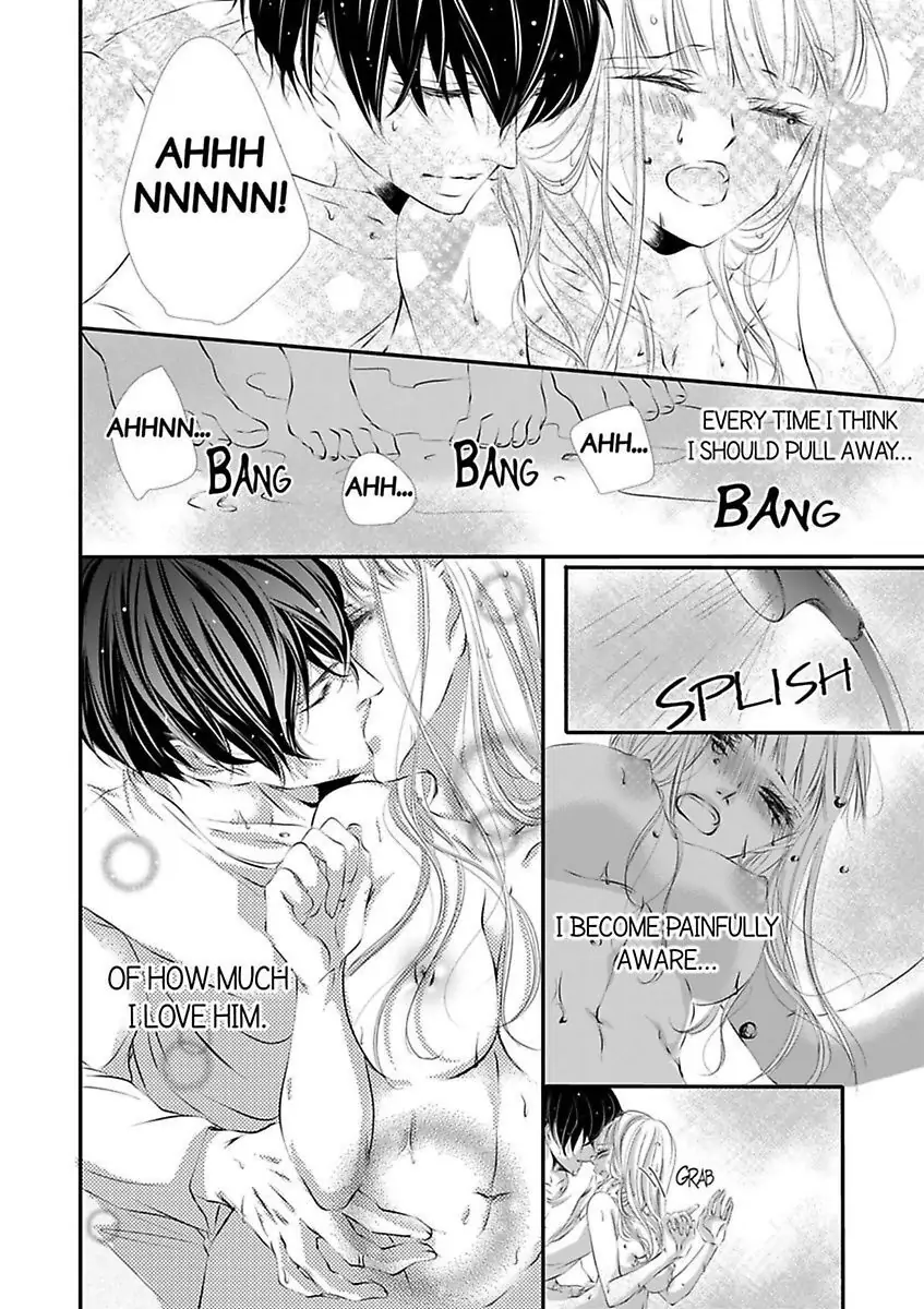 Shitsuren H no Aite wa Joushi Gouin Sugiru Shita Zukai Chapter 3 - page 40