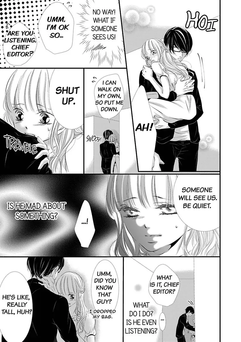 Shitsuren H no Aite wa Joushi Gouin Sugiru Shita Zukai Chapter 4 - page 29