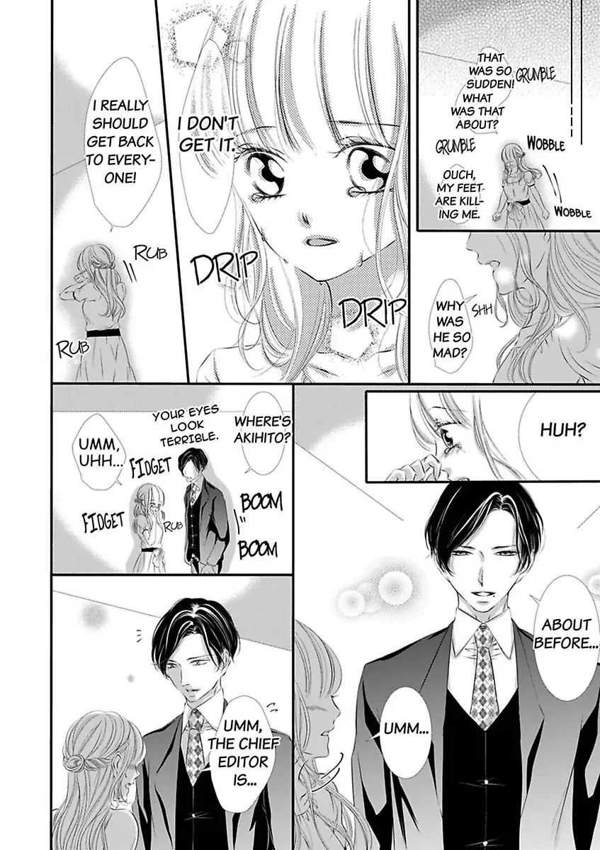 Shitsuren H no Aite wa Joushi Gouin Sugiru Shita Zukai Chapter 4 - page 34