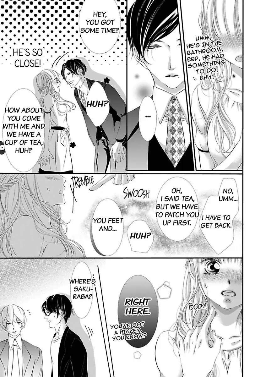 Shitsuren H no Aite wa Joushi Gouin Sugiru Shita Zukai Chapter 4 - page 35