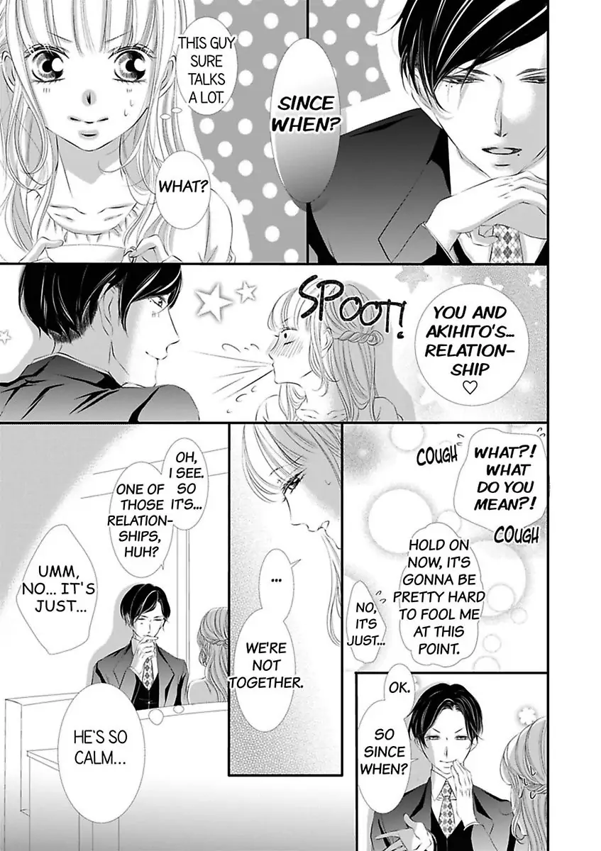Shitsuren H no Aite wa Joushi Gouin Sugiru Shita Zukai Chapter 4 - page 37