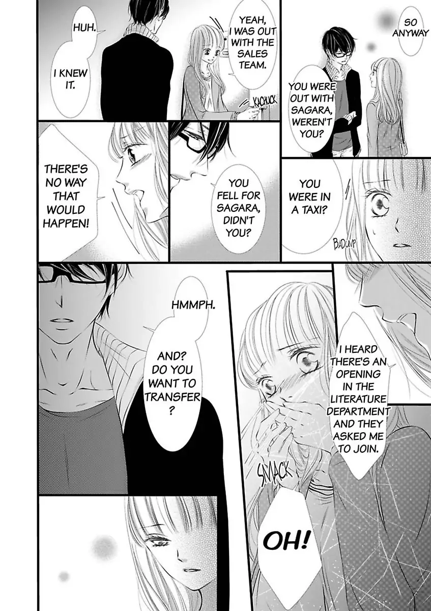 Shitsuren H no Aite wa Joushi Gouin Sugiru Shita Zukai Chapter 5 - page 36