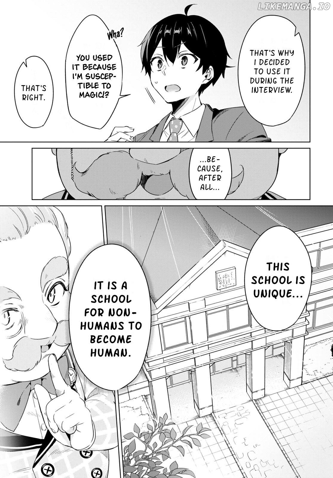 Human-Hating Teacher in a Non-Human Classroom ~Hitoma-sensei, Can You Teach Us About Humans....?~ Chapter 1 - page 19