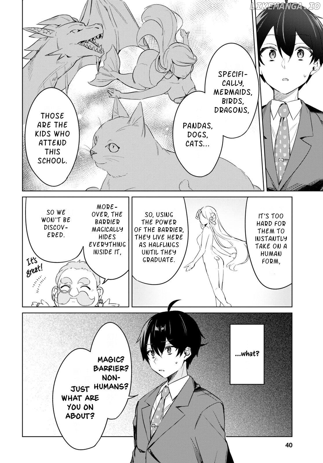 Human-Hating Teacher in a Non-Human Classroom ~Hitoma-sensei, Can You Teach Us About Humans....?~ Chapter 1 - page 20