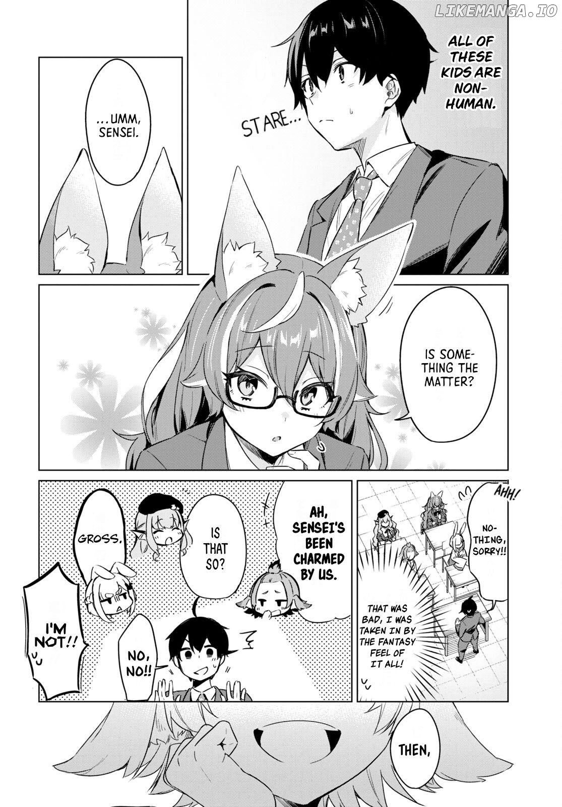 Human-Hating Teacher in a Non-Human Classroom ~Hitoma-sensei, Can You Teach Us About Humans....?~ Chapter 1 - page 31