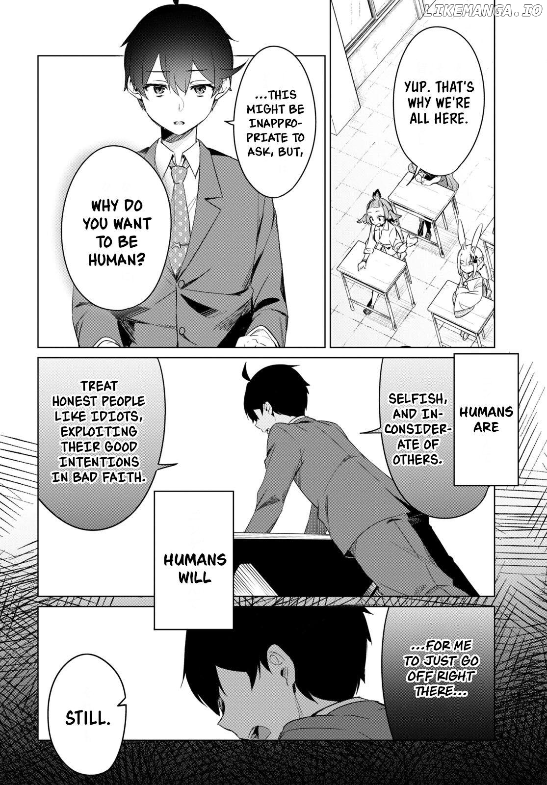 Human-Hating Teacher in a Non-Human Classroom ~Hitoma-sensei, Can You Teach Us About Humans....?~ Chapter 1 - page 35