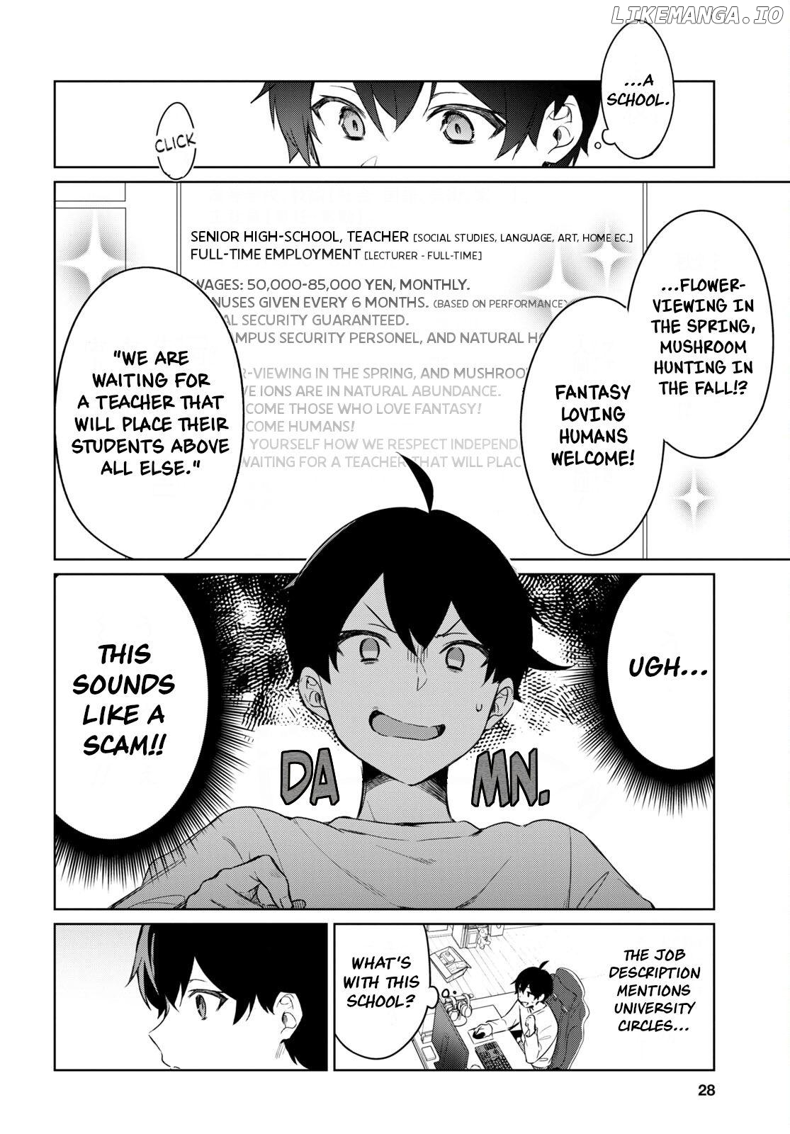 Human-Hating Teacher in a Non-Human Classroom ~Hitoma-sensei, Can You Teach Us About Humans....?~ Chapter 1 - page 8