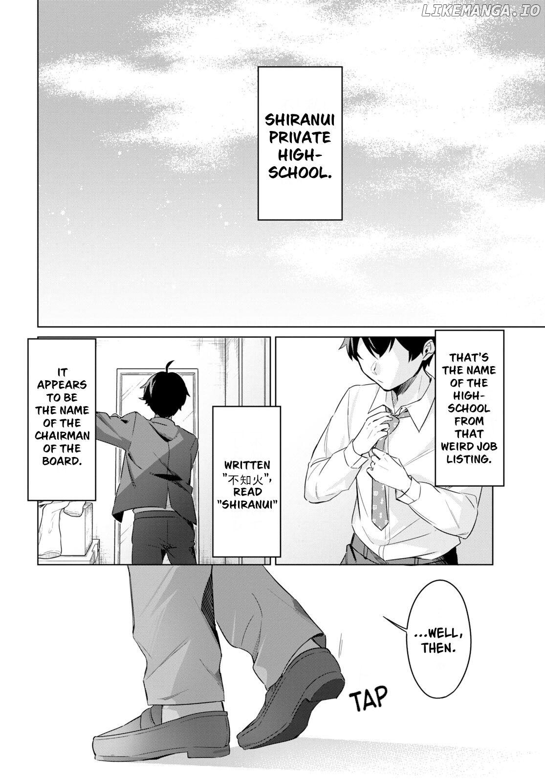 Human-Hating Teacher in a Non-Human Classroom ~Hitoma-sensei, Can You Teach Us About Humans....?~ Chapter 1 - page 10