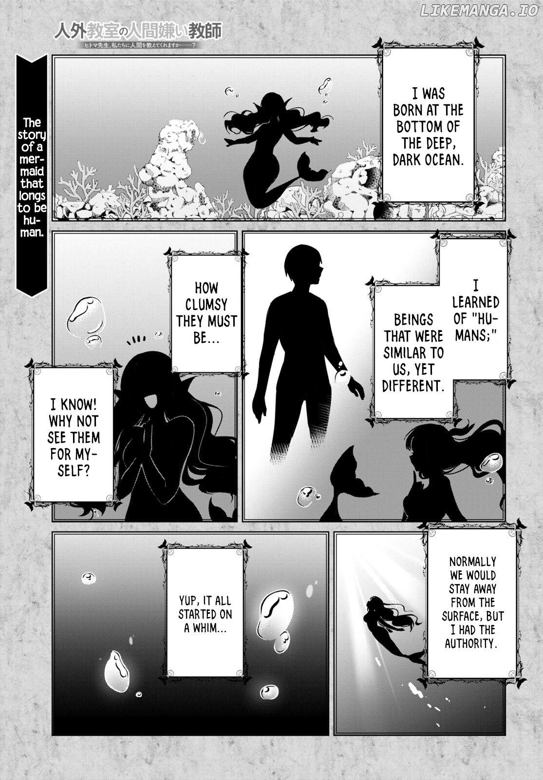 Human-Hating Teacher in a Non-Human Classroom ~Hitoma-sensei, Can You Teach Us About Humans....?~ Chapter 2 - page 1