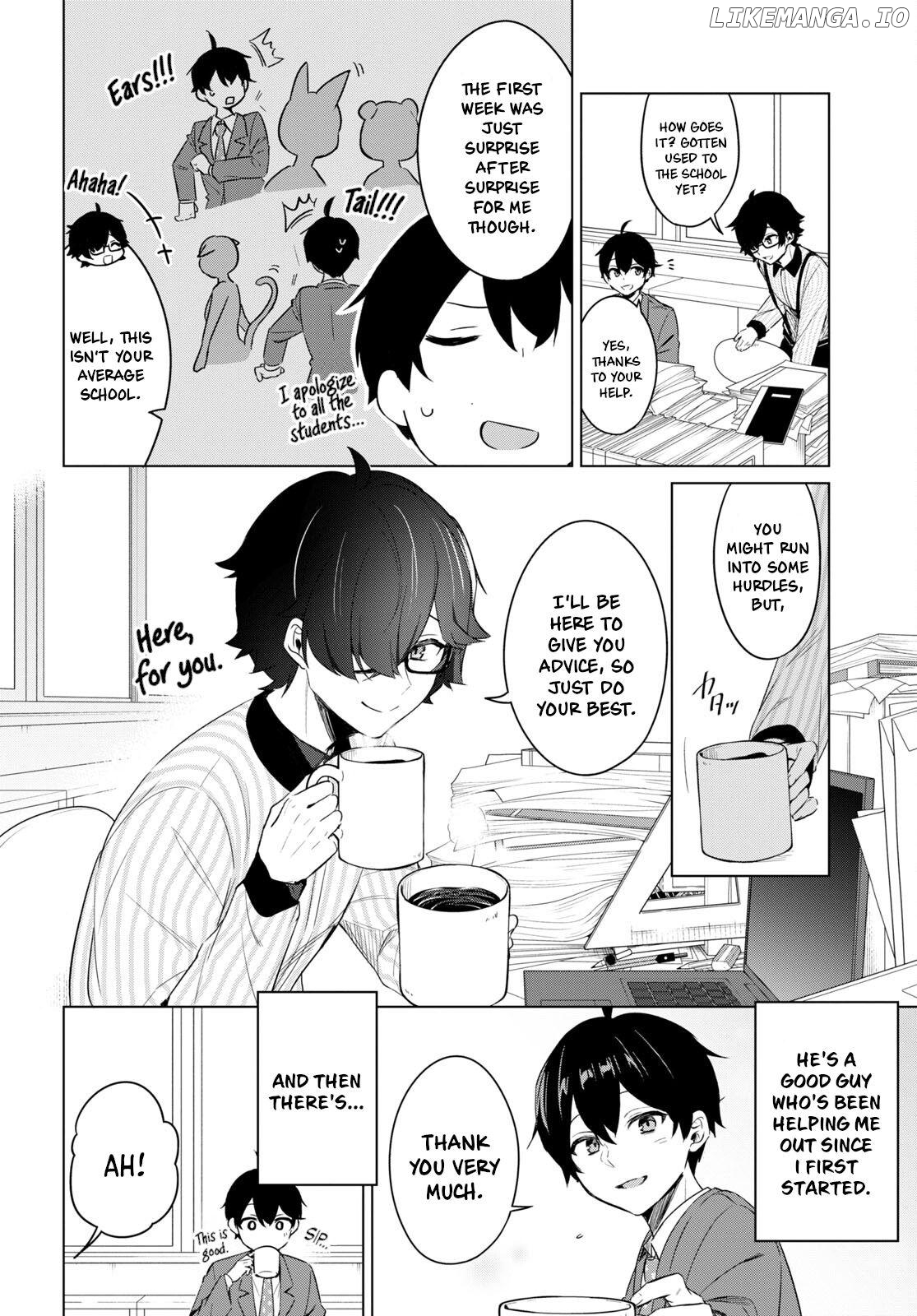 Human-Hating Teacher in a Non-Human Classroom ~Hitoma-sensei, Can You Teach Us About Humans....?~ Chapter 2 - page 4
