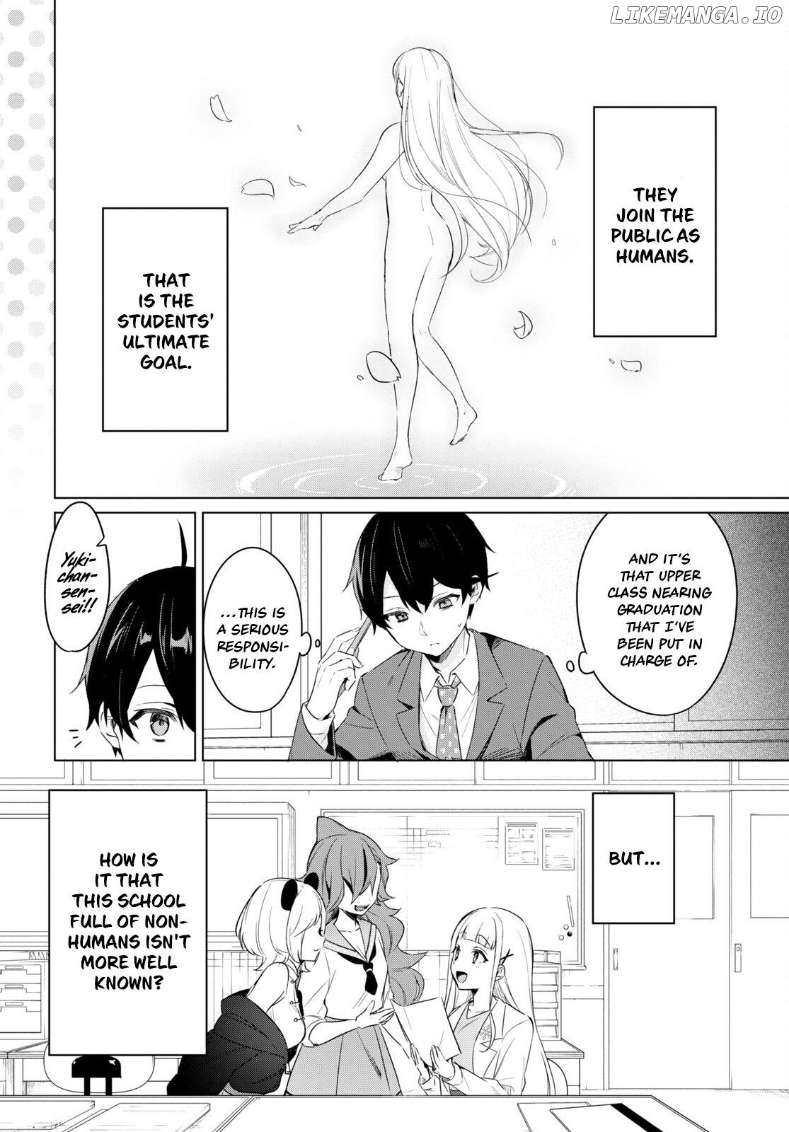 Human-Hating Teacher in a Non-Human Classroom ~Hitoma-sensei, Can You Teach Us About Humans....?~ Chapter 2 - page 10