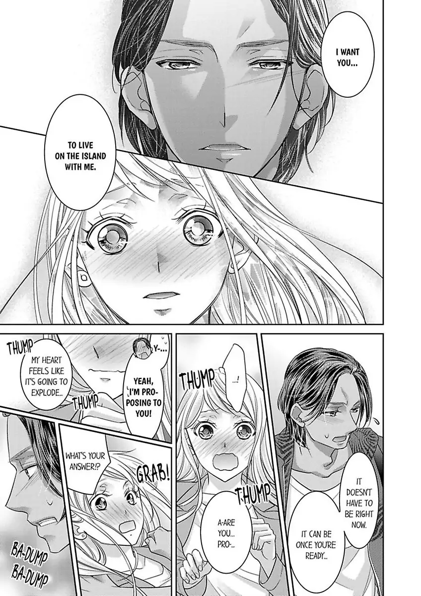 Shima Otoko no Zetsurin Sugiru Ubai-kata ~ Hano ue de Aishi Tsukusa Rete Chapter 8 - page 23