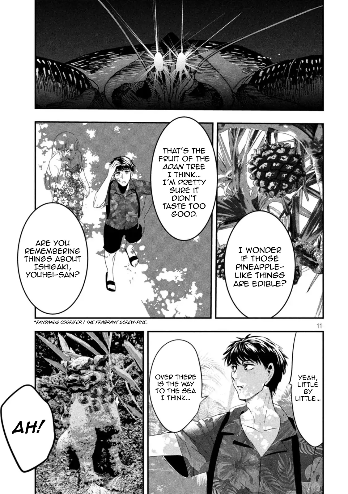Yukionna to Kani wo Kuu: Okinawa-hen Chapter 7 - page 11