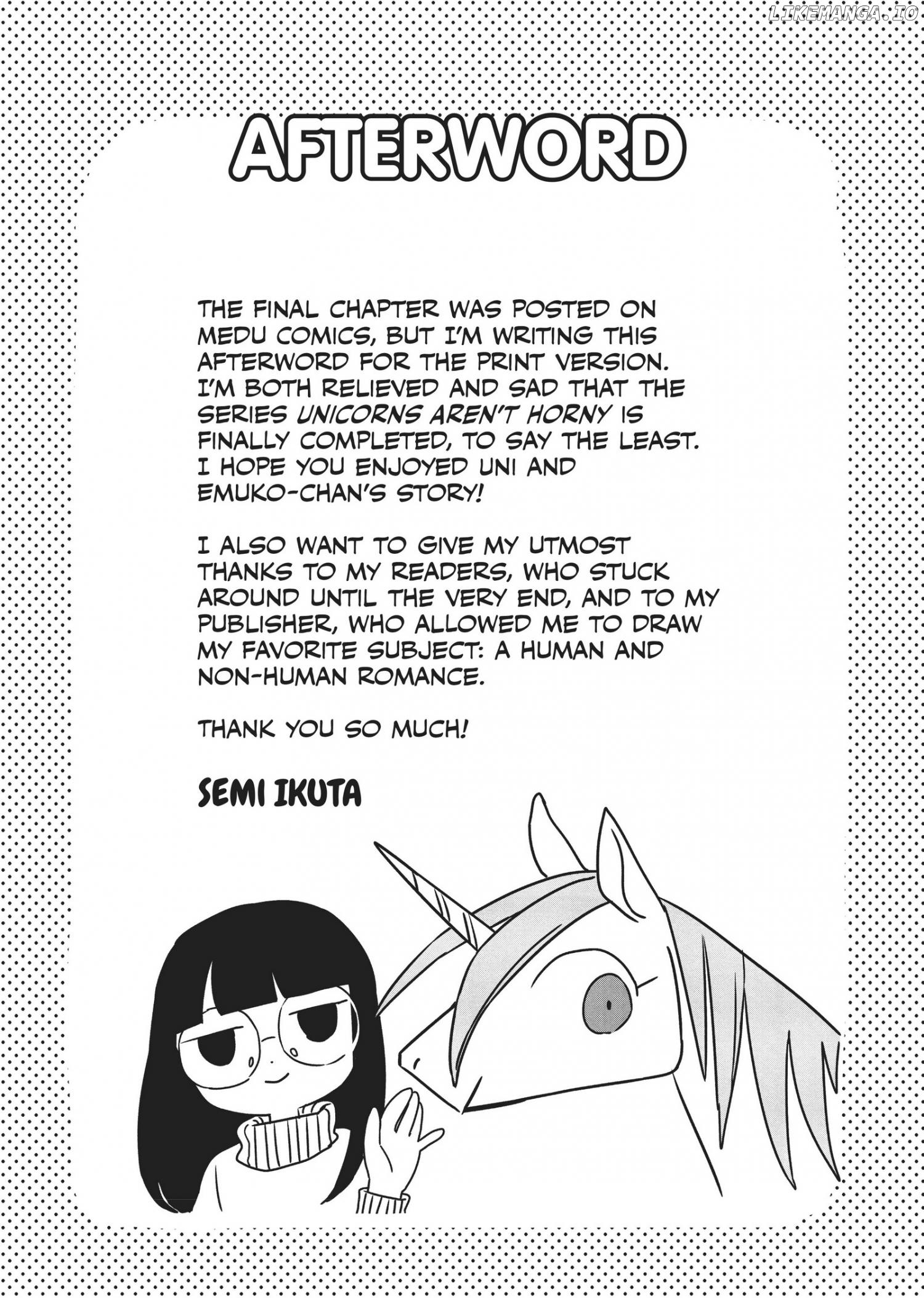 Unicorns Aren't Horny Chapter 26.5 - page 5