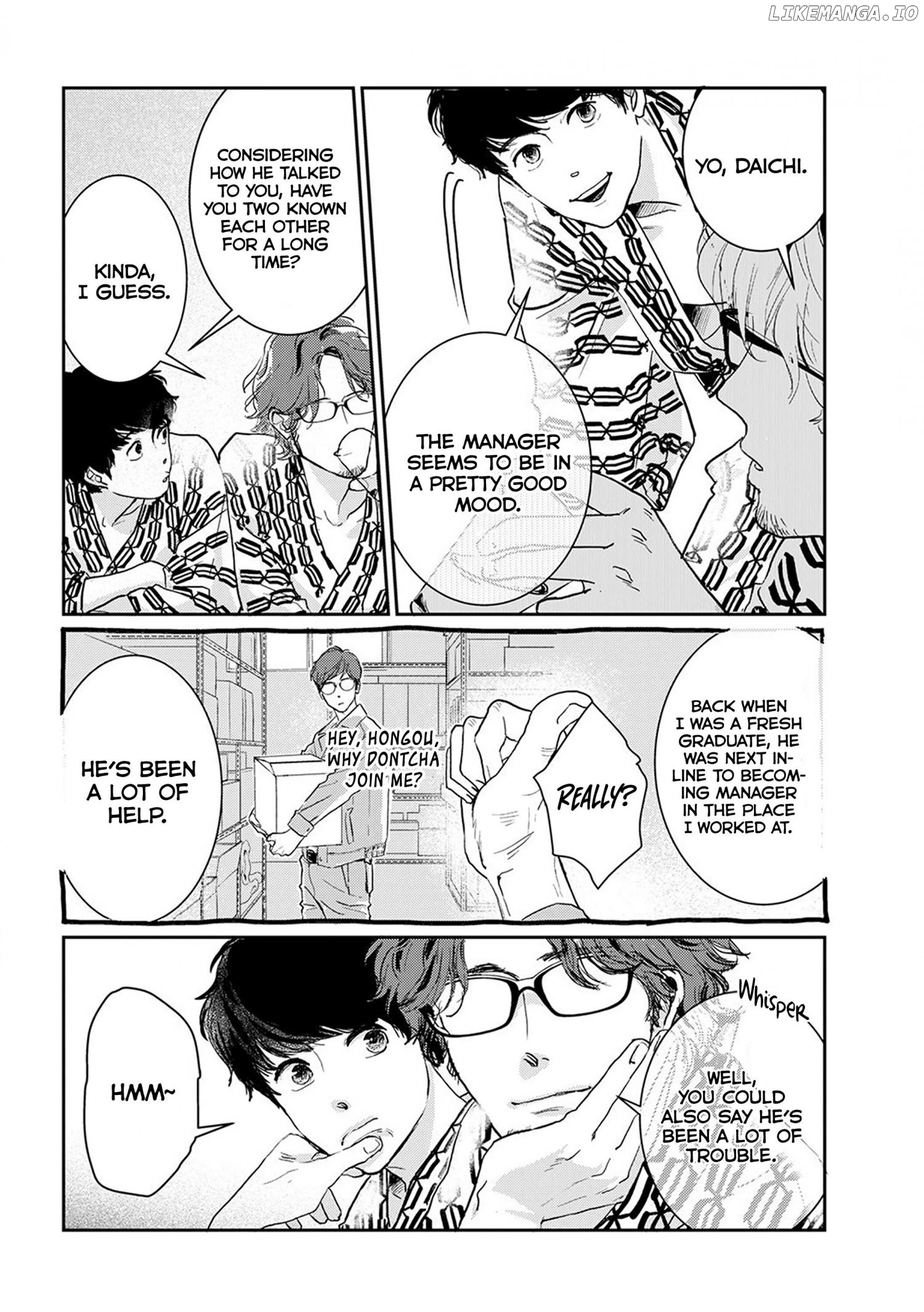 Me No Doku Sugiru Shokuba No Futari Chapter 9.4 - page 12