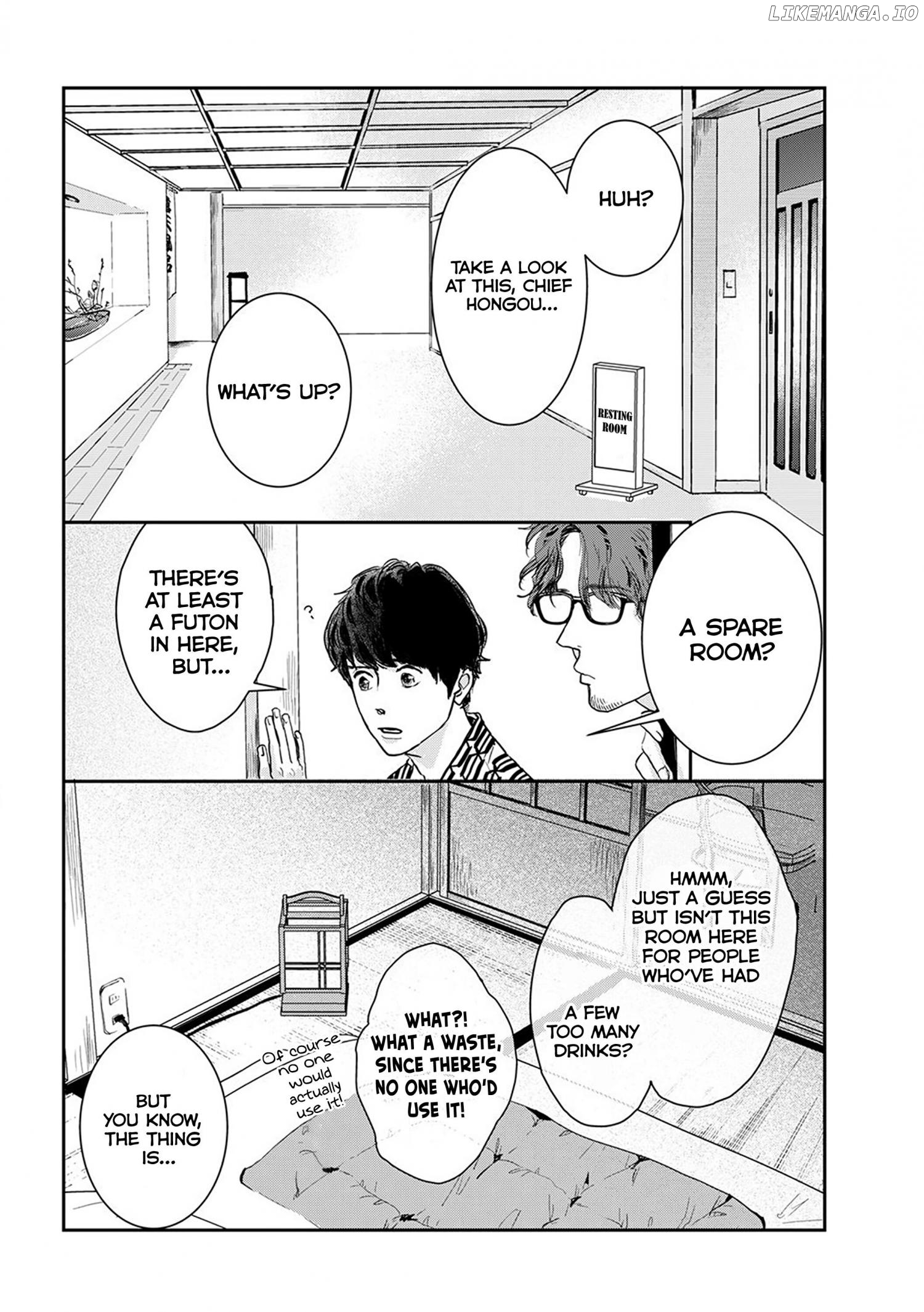 Me No Doku Sugiru Shokuba No Futari Chapter 9.4 - page 14