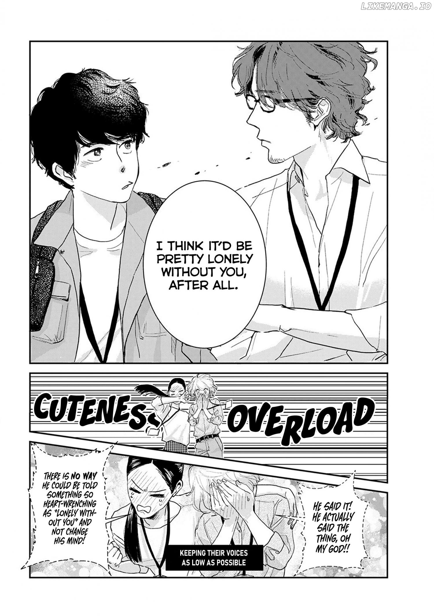 Me No Doku Sugiru Shokuba No Futari Chapter 9.3 - page 8