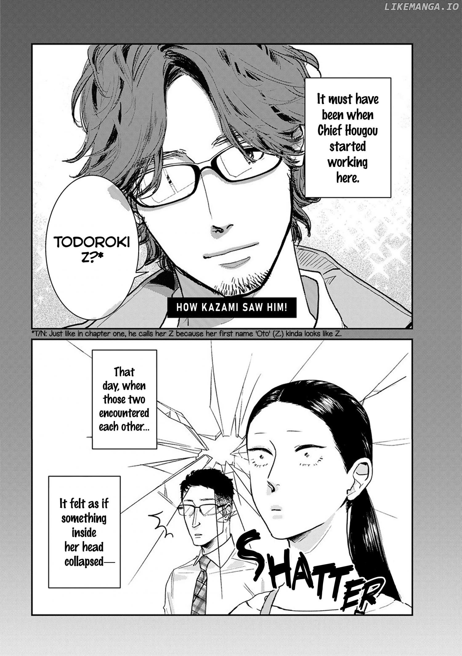 Me No Doku Sugiru Shokuba No Futari Chapter 9.2 - page 6
