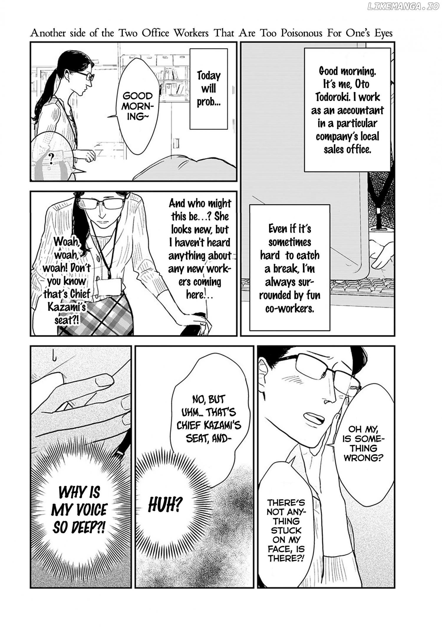 Me No Doku Sugiru Shokuba No Futari Chapter 9.1 - page 2