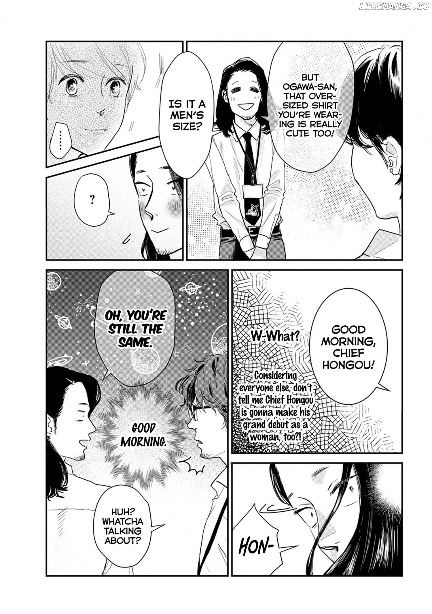 Me No Doku Sugiru Shokuba No Futari Chapter 9.1 - page 7