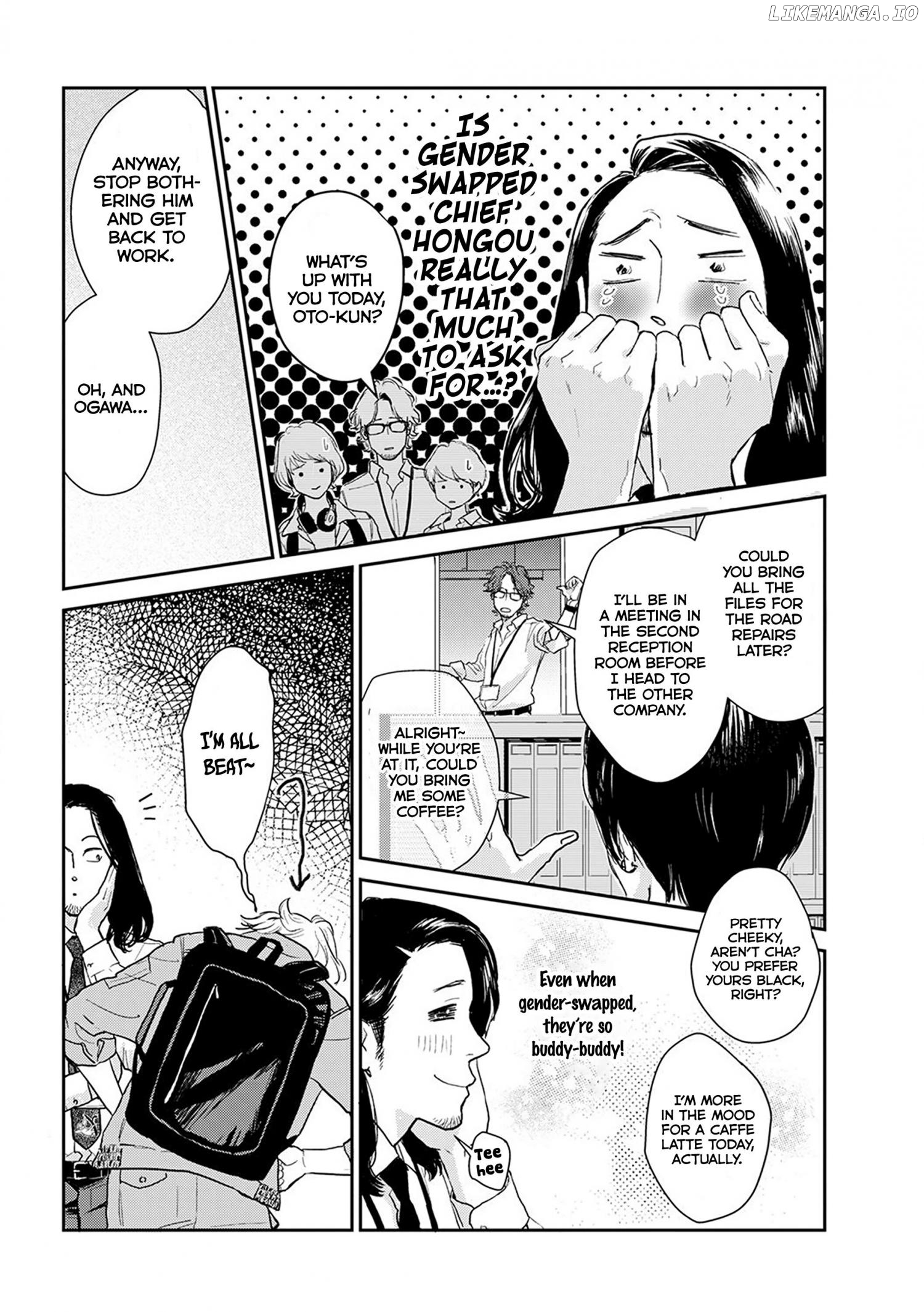 Me No Doku Sugiru Shokuba No Futari Chapter 9.1 - page 8