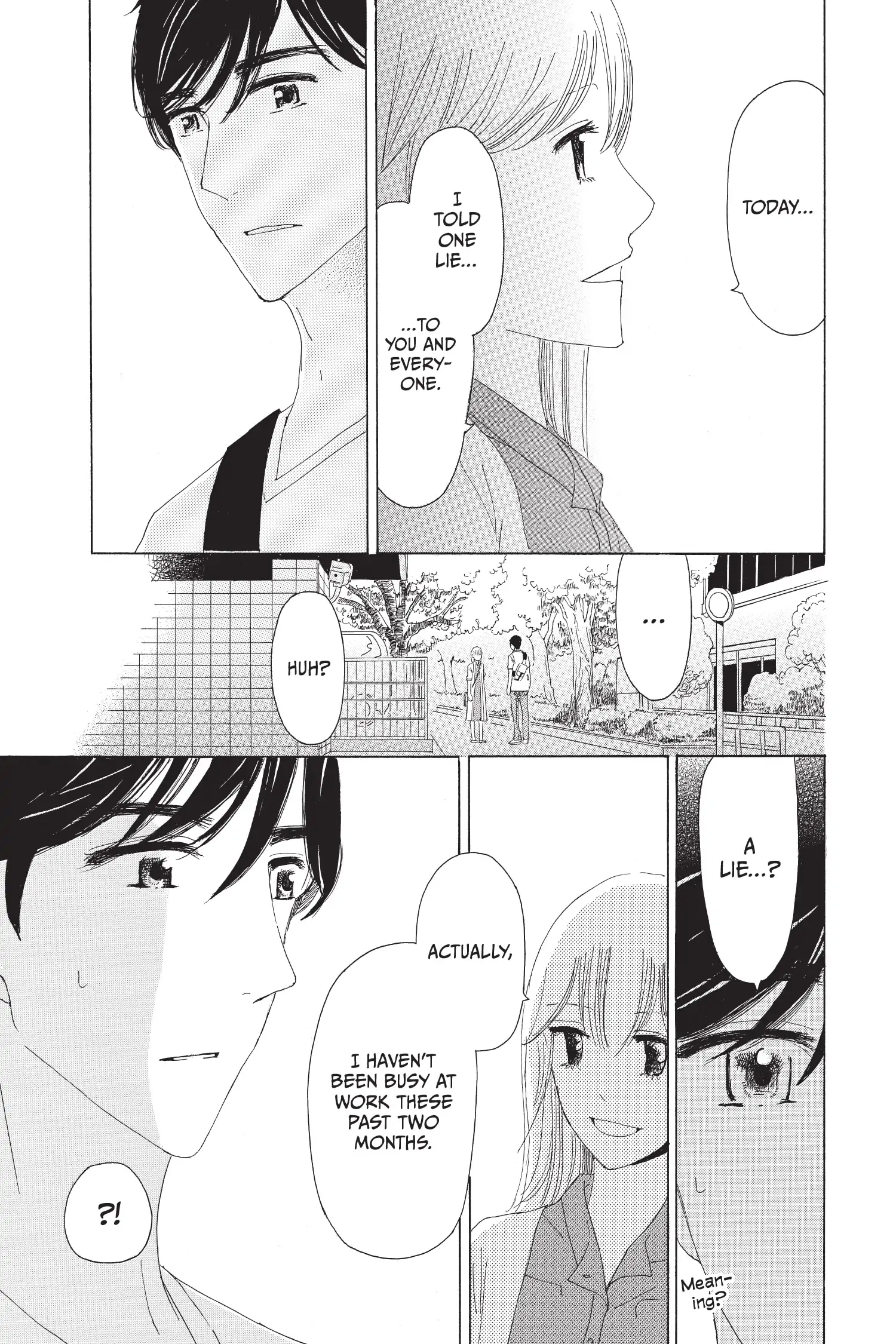 Boku-tachi no Koi ni Happy End nante Iranai Chapter 1 - page 40