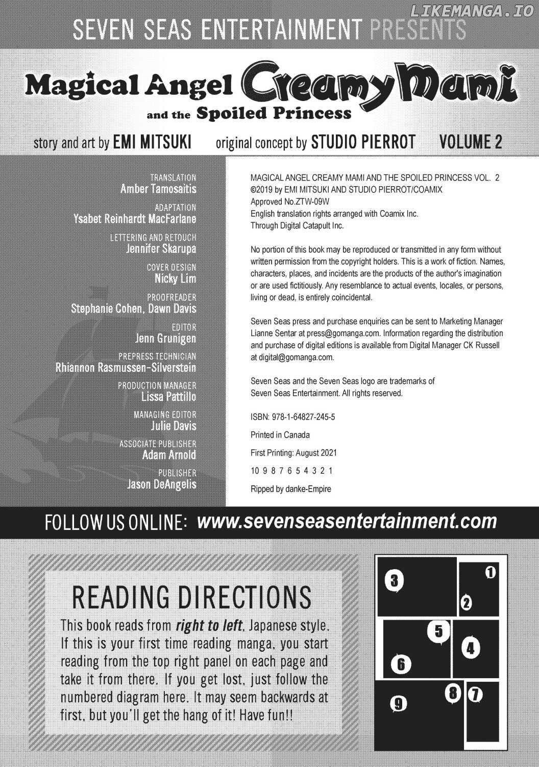 Mahou no tenshi Creamy Mami: Fukigen na Ohime-sama Chapter 14 - page 40