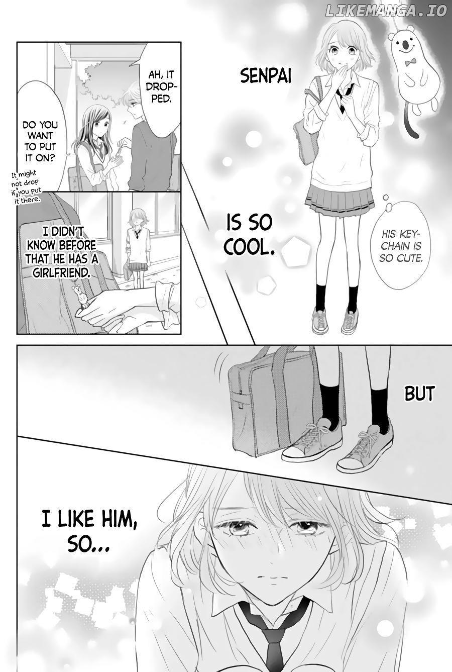 Senpai wa, Ijiwaru ni Tsuki Chapter 1 - page 22