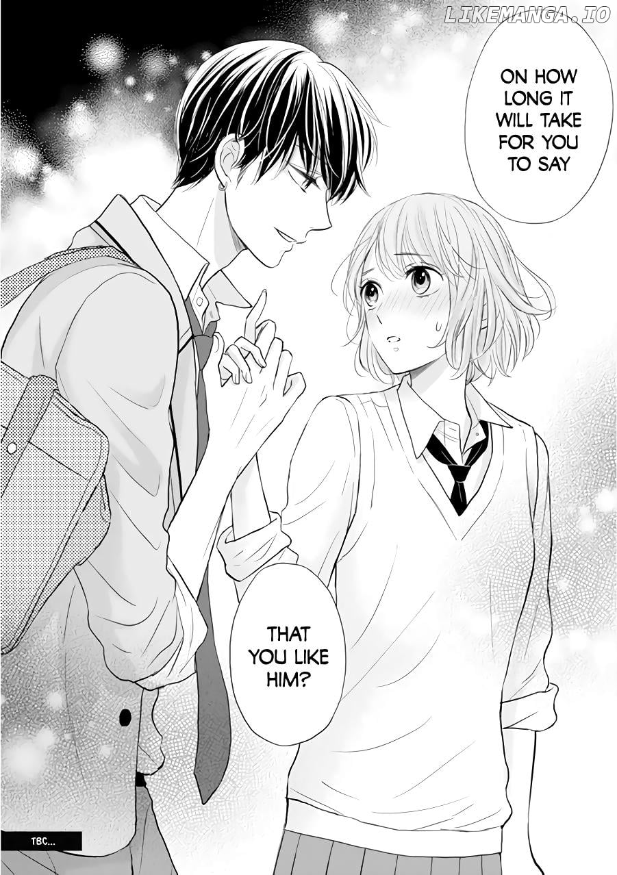 Senpai wa, Ijiwaru ni Tsuki Chapter 1 - page 34