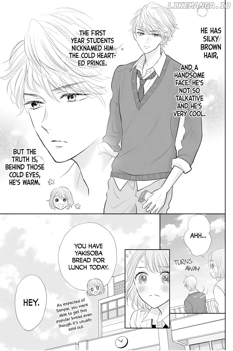 Senpai wa, Ijiwaru ni Tsuki Chapter 1 - page 7