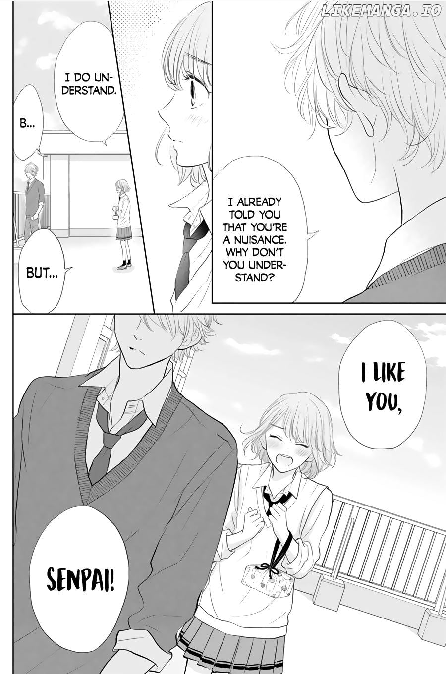 Senpai wa, Ijiwaru ni Tsuki Chapter 1 - page 8