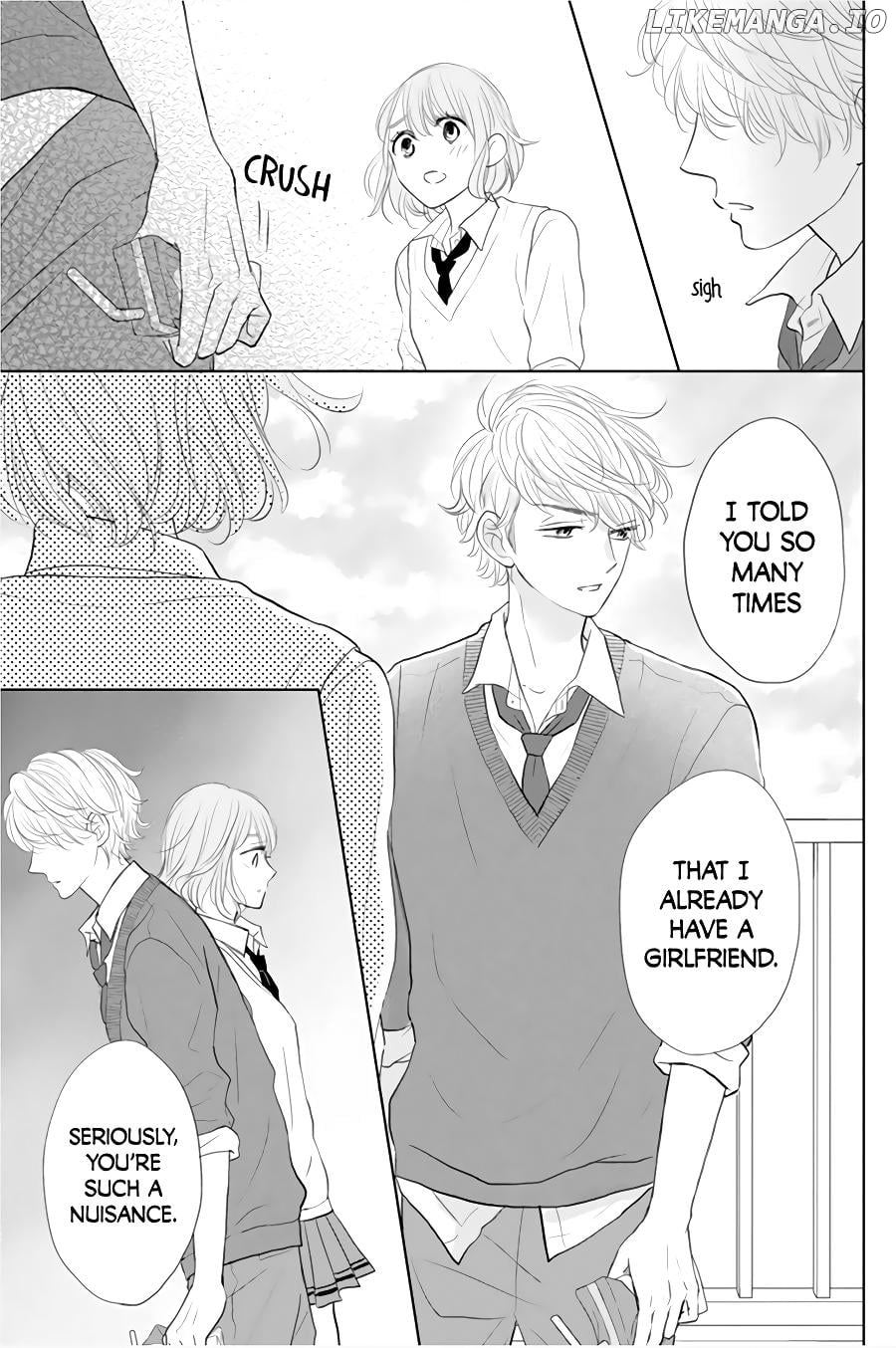 Senpai wa, Ijiwaru ni Tsuki Chapter 1 - page 9