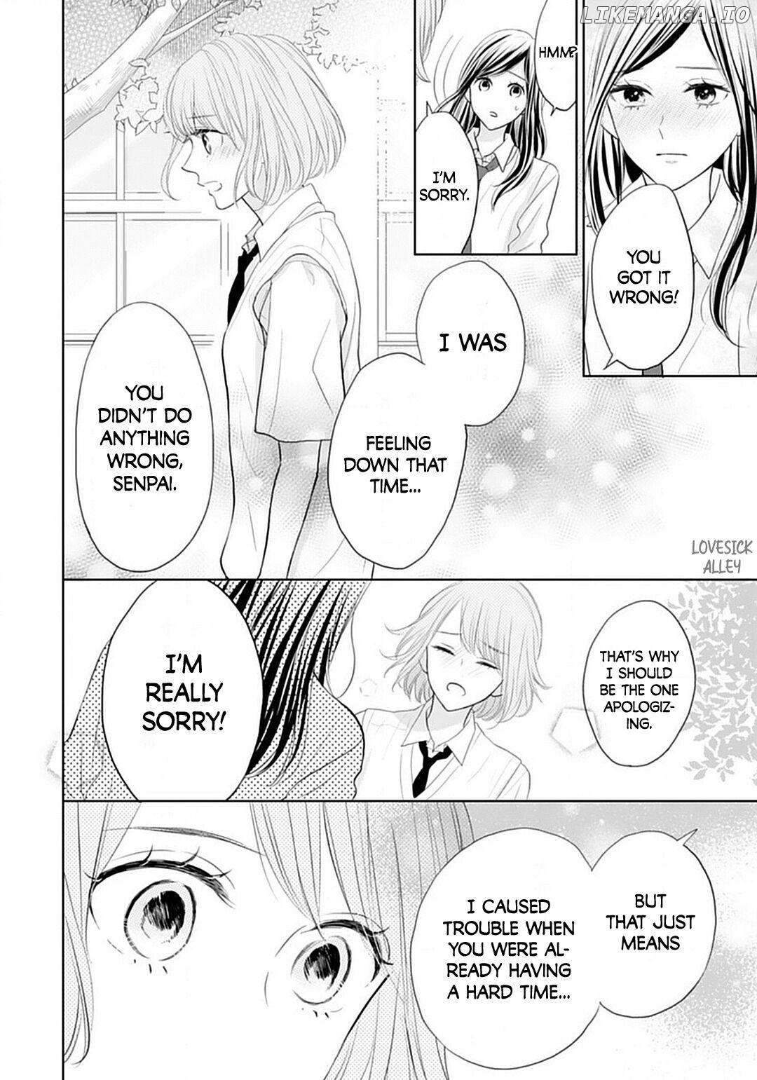 Senpai wa, Ijiwaru ni Tsuki Chapter 6 - page 22