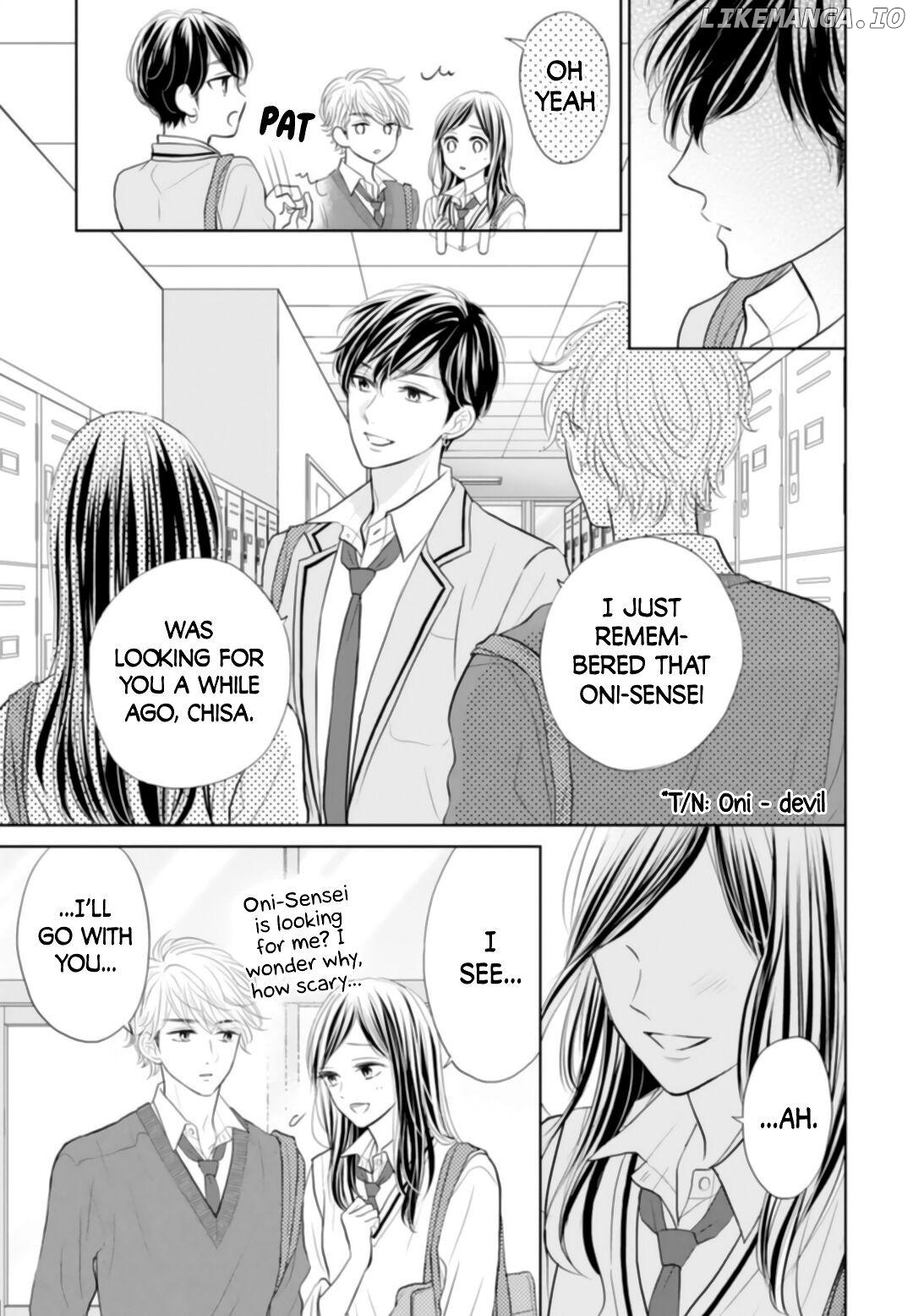 Senpai wa, Ijiwaru ni Tsuki Chapter 4 - page 15