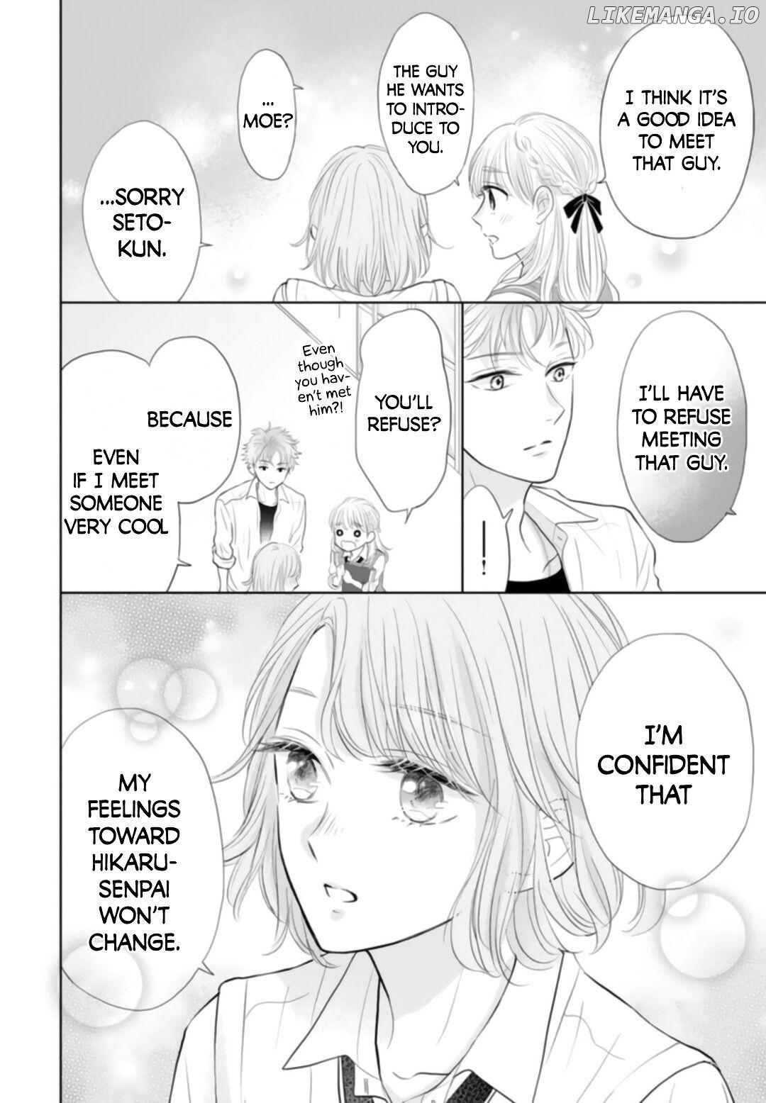 Senpai wa, Ijiwaru ni Tsuki Chapter 4 - page 24