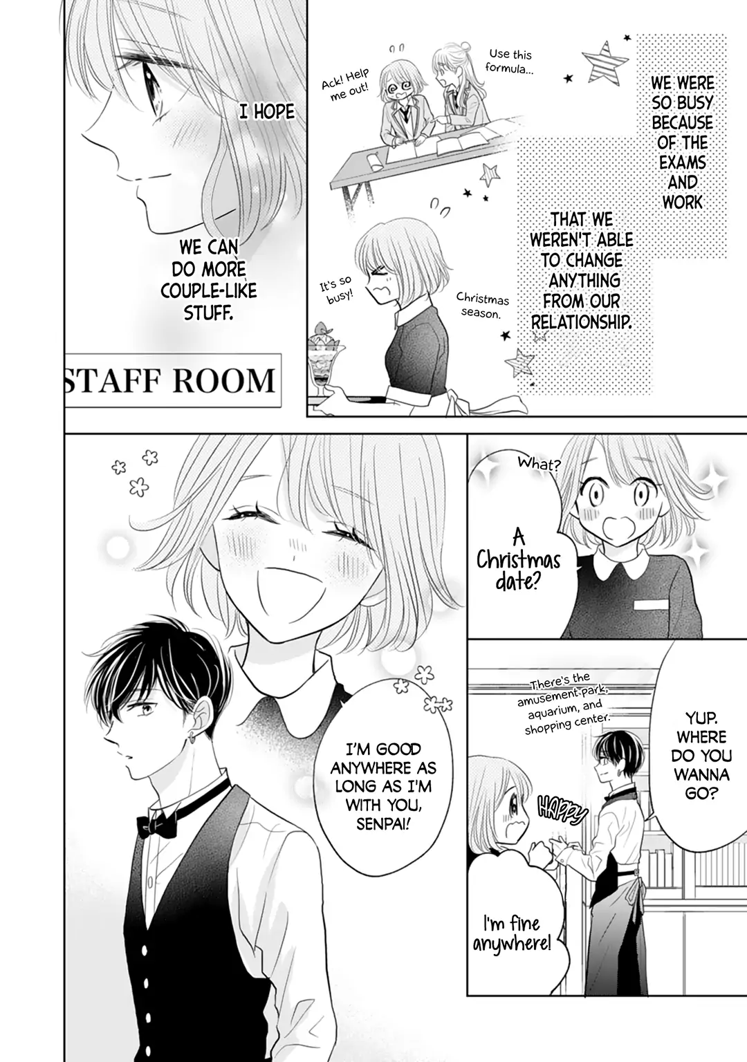 Senpai wa, Ijiwaru ni Tsuki Chapter 20 - page 36