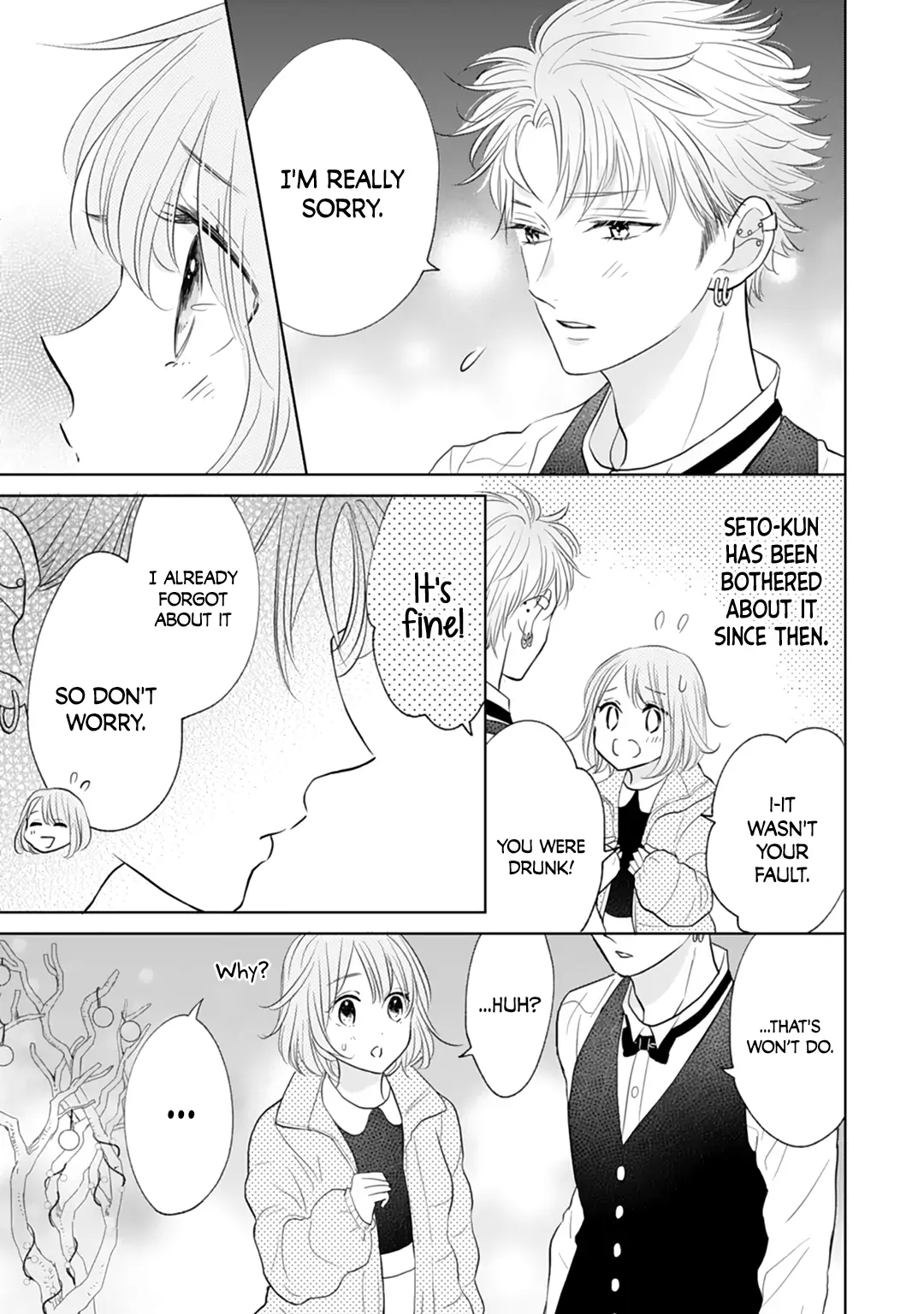 Senpai wa, Ijiwaru ni Tsuki Chapter 19 - page 7