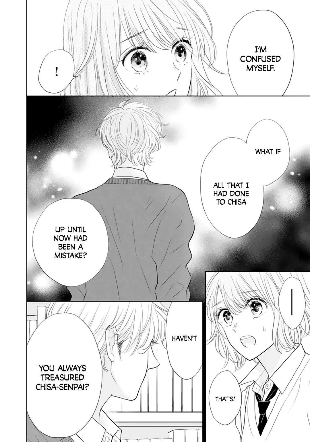 Senpai wa, Ijiwaru ni Tsuki Chapter 16 - page 12